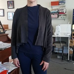 Muubaa Lightweight Suede Jacket US 6 UK 10